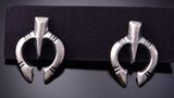 Traditional Old Style Design Navajo Naja Earring by Louise Joe 3E18T