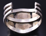 Vintage Silver & Turquoise Navajo Handmade Bracelet 6A21R