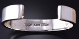 Vintage Silver & Turquoise Multistone Navajo Inlay Braclet by Frank Chee 5J29Z