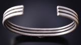 Silver & Red Mountain Turquoise Navajo Eagle Bracelet by Erick Begay 5H03Z