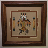 Navajo Sandpainting by Veronica Begay - Yei-Bi-Chei - 5J08N