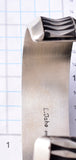 Silver Navajo Handmade Men's Bracelet by Leander Tahe 5L20B