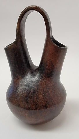 Navajo traditional pottery - Wedding Vase 3L11D