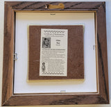 Navajo Sand Painting by Glen Nez 7x7 - 4D10O