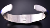 Silver Multistone Navajo Inlay Four Corners Bracelet by Jim Harrison 4C13D