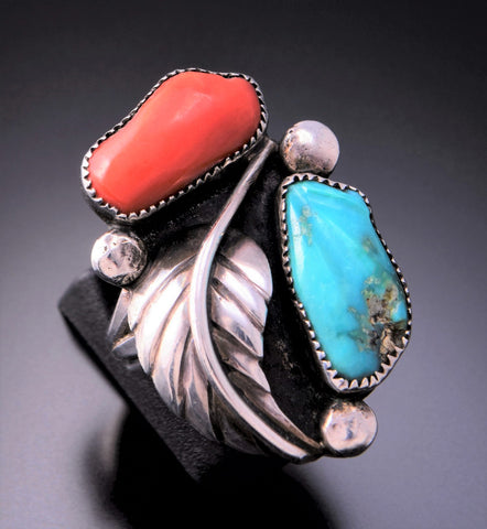 Large Native American Turquoise Cuff Bracelet