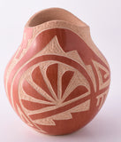 SgraffitoTraditional Jemez Pottery by Alfreda Fragua 4D01G