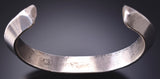 Vintage Silver Navajo Handmade Rain Clouds Bracelet 6E14O