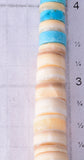 Santo Domingo Pueblo/Kewa Turquoise Multistone Shell Necklace Mary Tafoya 6H06A