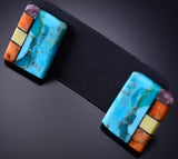 Santo Domingo Pueblo (Kewa) Turquoise Multistone Post Earrings Mary Tafoya 6D22A