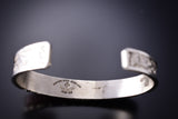 Turquoise and Coral Zuni Sunface Bracelet by Don Dewa 6K28V