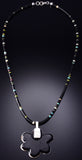 Santo Domingo Pueblo (Kewa) Multistone Flower Necklace by Mary Tafoya 6H31Y