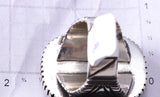 Size 13 Silver & Royston Turquoise Navajo Handfiled Men's Ring Erick Begay 6C02E