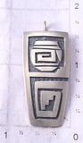 Silver Hopi Handmade Pottery Pendant by Trinidad Lucas 5J29H