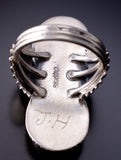Size 6-1/2 Navajo Ring with Sonoran Gold Turquoise by Jerryson Henio 6K26H