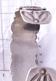 Vintage Silver & Turquoise Navajo 7-Stone Bracelet Signed RS 4A19J