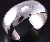 Vintage Silver Navajo Handmade Dome Shaped Bracelet stamped CT 5K10C