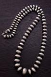 Deal of the Day - Handmade Navajo Pearl Graduated size Necklace by Bryannen Halwood 3M05D