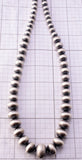 Deal of the Day - Handmade Navajo Pearl Graduated size Necklace by Bryannen Halwood 3M05D