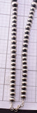 Deal of the Day - Handmade Navajo Pearl Graduated size Necklace by Bryannen Halwood 3M05D