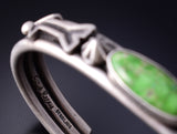 Silver & Carico Lake Turquoise Arrow Protection Bracelet by Erick Begay 5H03Y