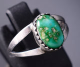 Size 5-1/2 Sonoran Gold Turquoise Navajo Ring by Robinson Martinez 6K26S
