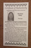 Navajo Sandpainting by Marlene Doby - 4 Bears 5J08B