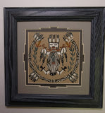 Navajo Sandpainting by Marlene Doby - Yei-Bi-Chei -5J08M