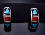Classic Zuni Hoop Earrings by Boone - 6J31O