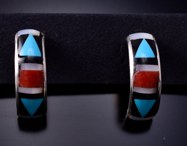 Classic Zuni Hoop Earrings by Boone - 6J31O