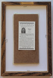 Navajo Sandpainting by Marlene Doby - Sun Design 6D01F