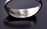 Size 9 Zuni Multistone Inlay Silver Ring by Tammie Qualo 6K27T