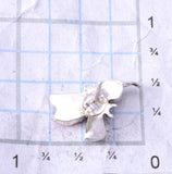 Silver & Turquoise Multistone Zuni Inlay Hummingbird Earrings by Sharon Natewa 3G03M