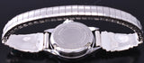 Silver & Turquoise Navajo Handmade Eagle Feather Watch by Etta Larry 6H31Q