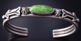 Silver & Carico Lake Turquoise Arrow Protection Bracelet by Erick Begay 5H03Y