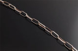 18 inch Handmade Silver Link Chain Necklace by Sally Shurley - 6J30V