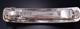 Silver & Turquoise w/ Coral Navajo Handmade Barrette by Joann Silver 6B14S