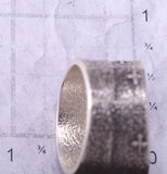 Size 8-1/4 Silver Navajo Tufacast Our Hogan HOME Ring by Darryl Dean Begay 5B19T