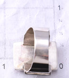 Size 8-1/2 Silver & Turquoise Multistone Zuni Inlay Sunface Ring Don Dewa 6H31K