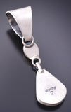 Ithica Peak Kingman turquoise Pendant 3J22X
