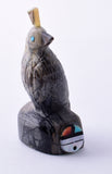Picasso Marble Zuni Fetish by Darrin Boone - Quail 5L09E