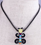 Butterfly Design Necklace by Mary Tafoya - 5L11L