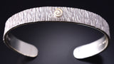 Vintage Silver & 14k Gold Bracelet by Myron Panteah 5L10X
