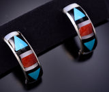 Classic Zuni Hoop Earrings by Boone - 6J31O