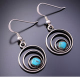 Vintage Zuni Circle Earrings 3E10L