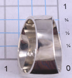 Size 11-3/4 Silver & White Buffalo Turquoise Navajo MENS Ring by Arlene Yazzie 5L05X