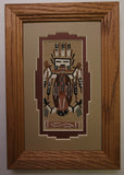 Navajo Sandpainting by Marlene Doby - Yei-Bi-Chei - 5J08T
