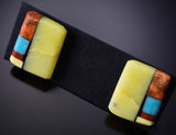 Santo Domingo Pueblo (Kewa) Multistone Post Earrings by Mary Tafoya 6D22C