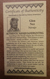 Navajo Sandpainting by Glen Nez - Father Sky 5J08O