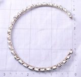 Silver & Turquoise Zuni Made Statement Hoop Earrings Alvin Aurelia Hughte 6D27Z